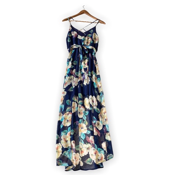 Floral Print Tua Tua High-Low Dress - Picture 5 of 15